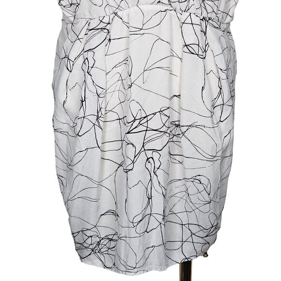 Ulla Johnson Barney's Co-Op Silk Casual Summer Dress White Women‎ Size 4 - Picture 5 of 12